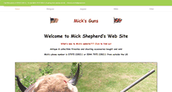 Desktop Screenshot of micksguns.com